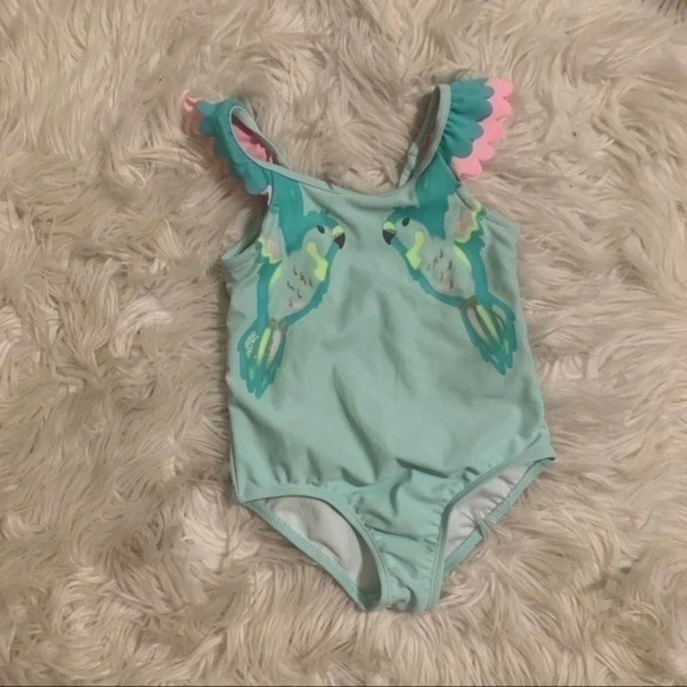 Carters one piece blue swimsuit 24 months